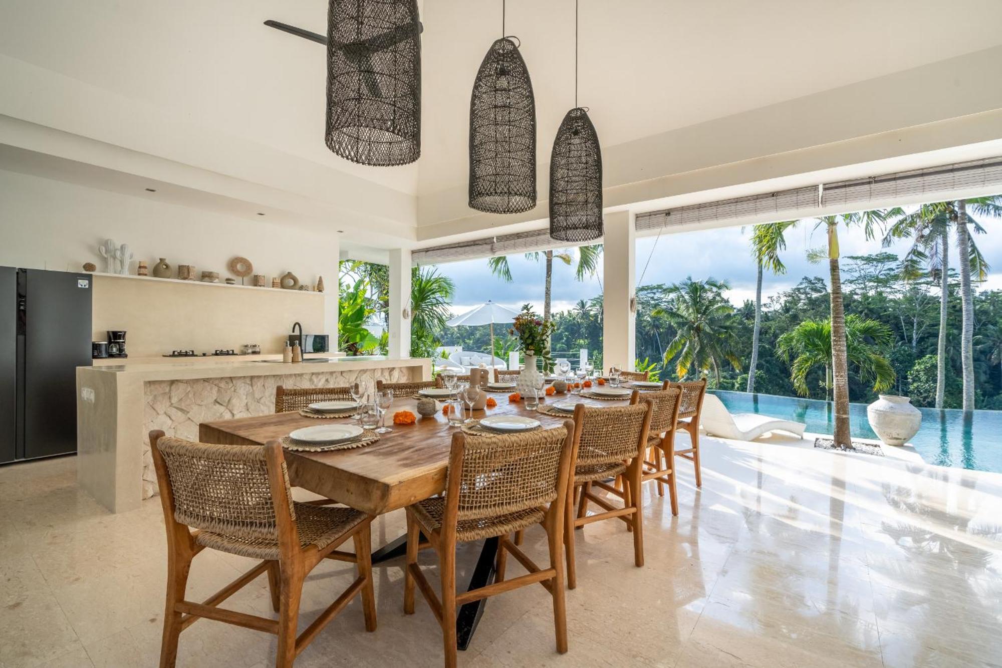 Villa New! Amazing Jungle View 4 Br W Staff Ubud